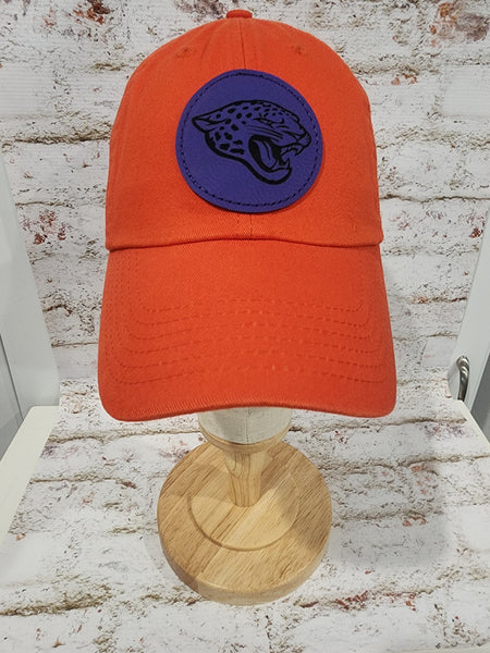 *Jaguar Hats with leatherette engraved patches