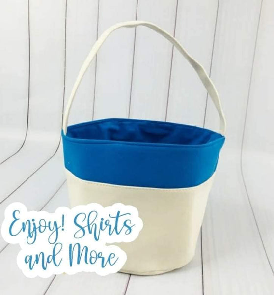Embroidered Easter Baskets