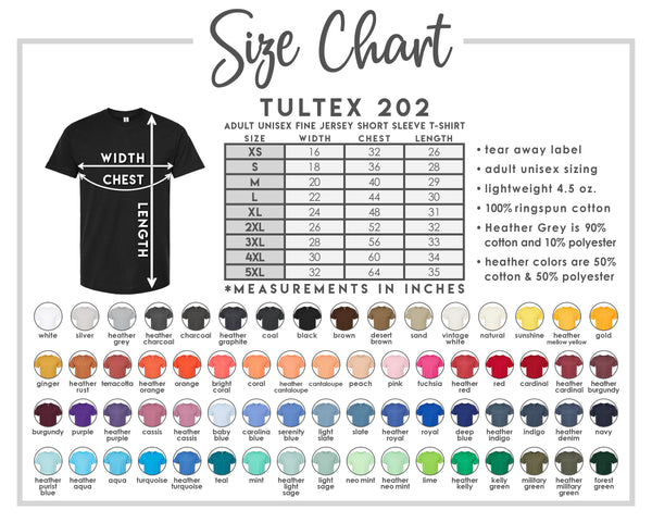 Size Charts