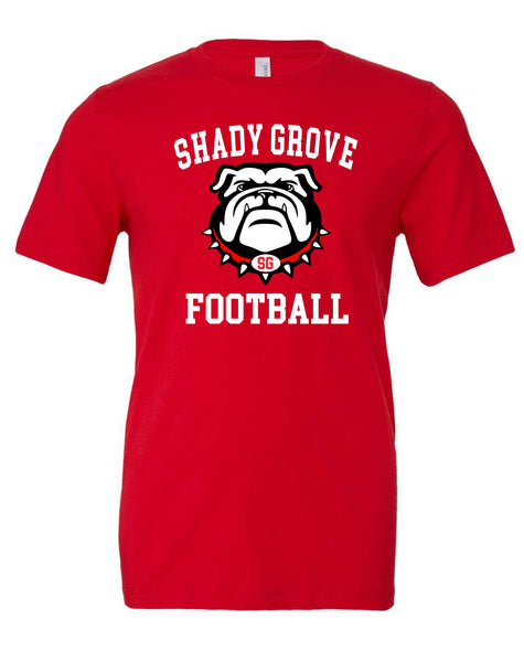Shady Grove ADULT Football Short Sleeve Shirt
