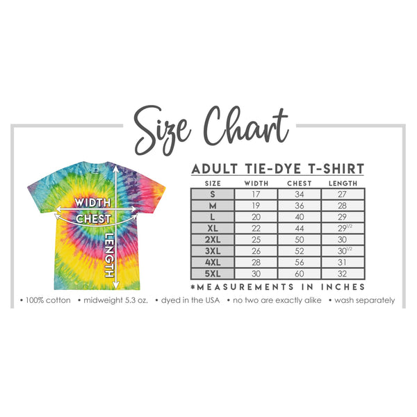 *Shady Grove Tie Dye- ADULT