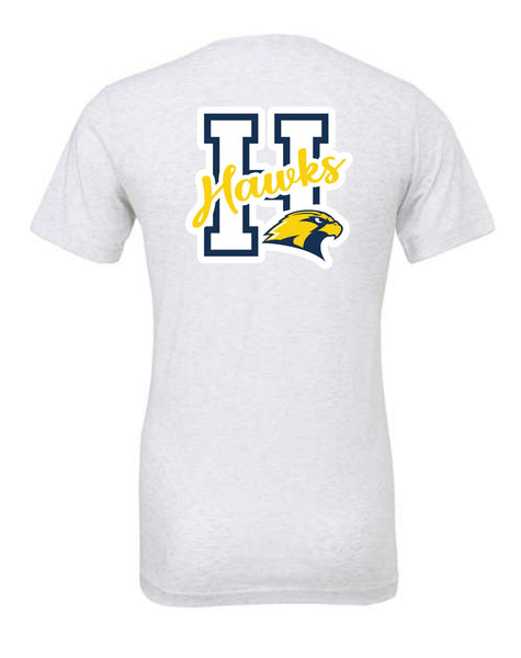 FHE T-shirt front and back logos