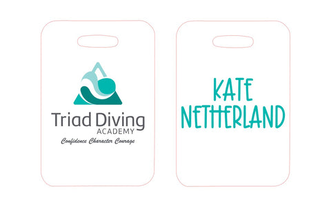Triad Diving Bag Tags