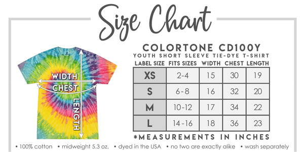 Mocksville Elementary School Tie Dye Shirts