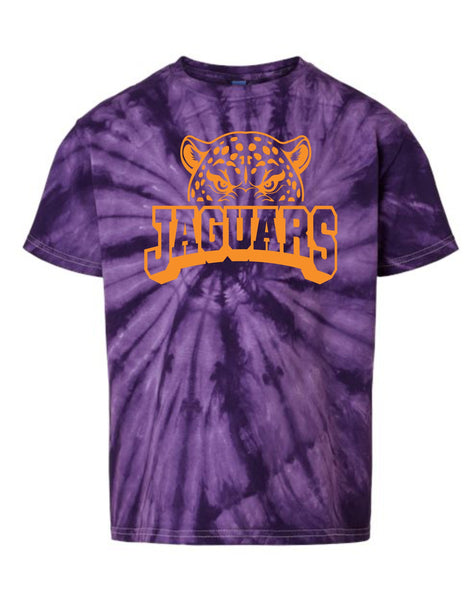 *Purple and Orange Tie Dye Jaguars