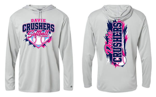 Davie Crushers Dry-Fit Hoodie