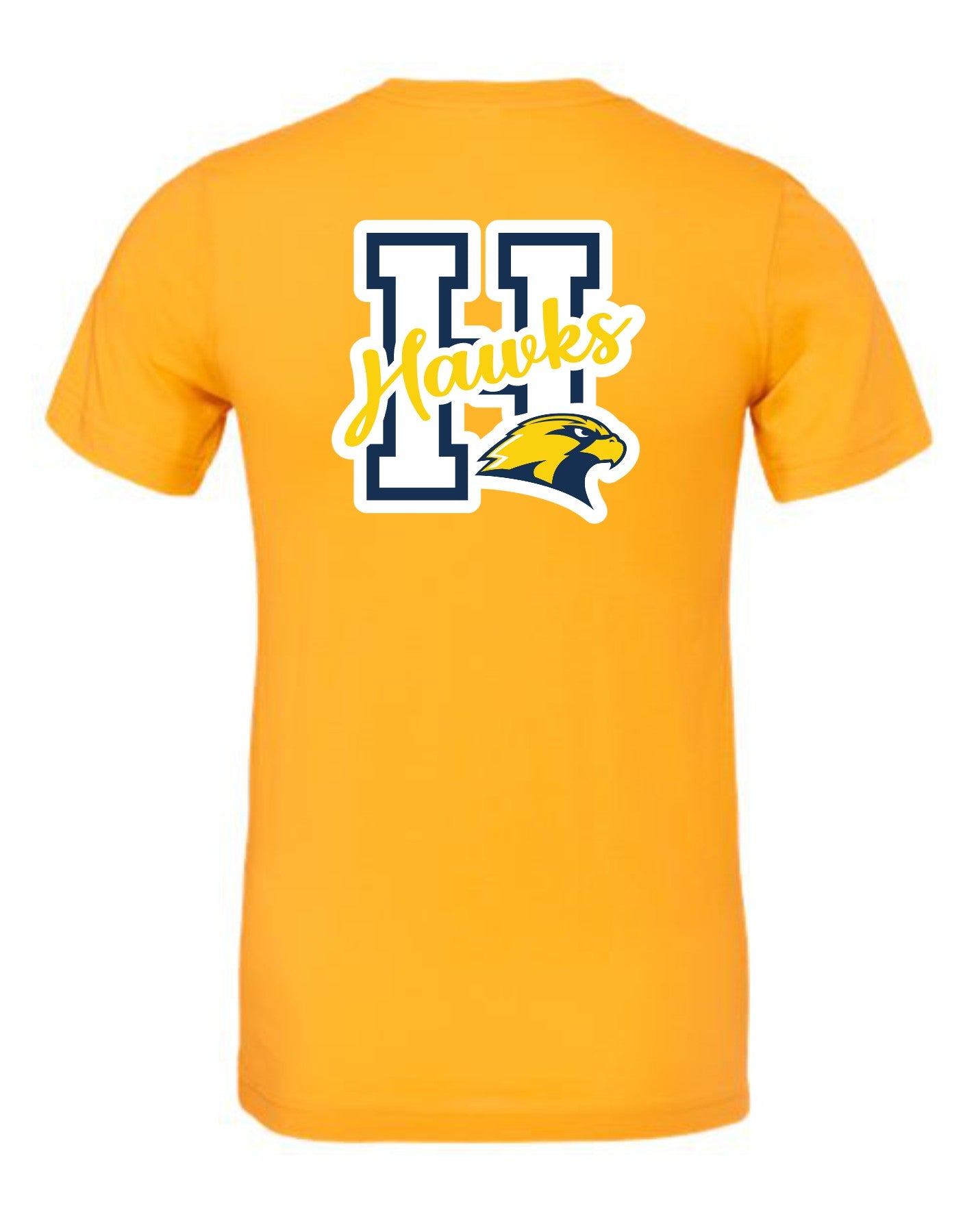 FHE T-shirt front and back logos