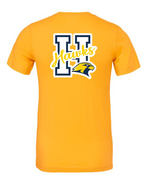 FHE T-shirt front and back logos