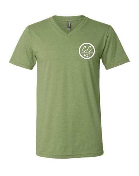 CC-BR Adult V neck Tshirt