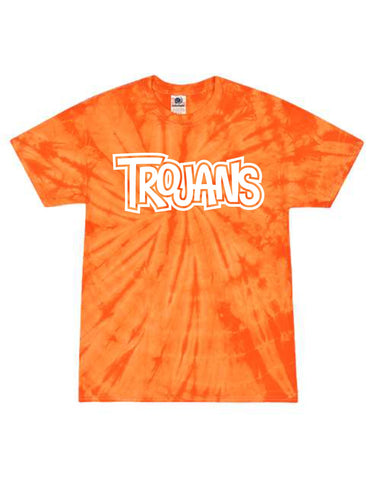 Pinebrook Trojans Tie Dye-YOUTH