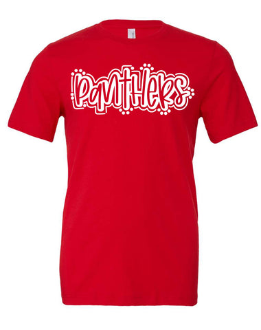 * Shady Grove Panthers Dot Tshirt- YOUTH and ADULT sizes
