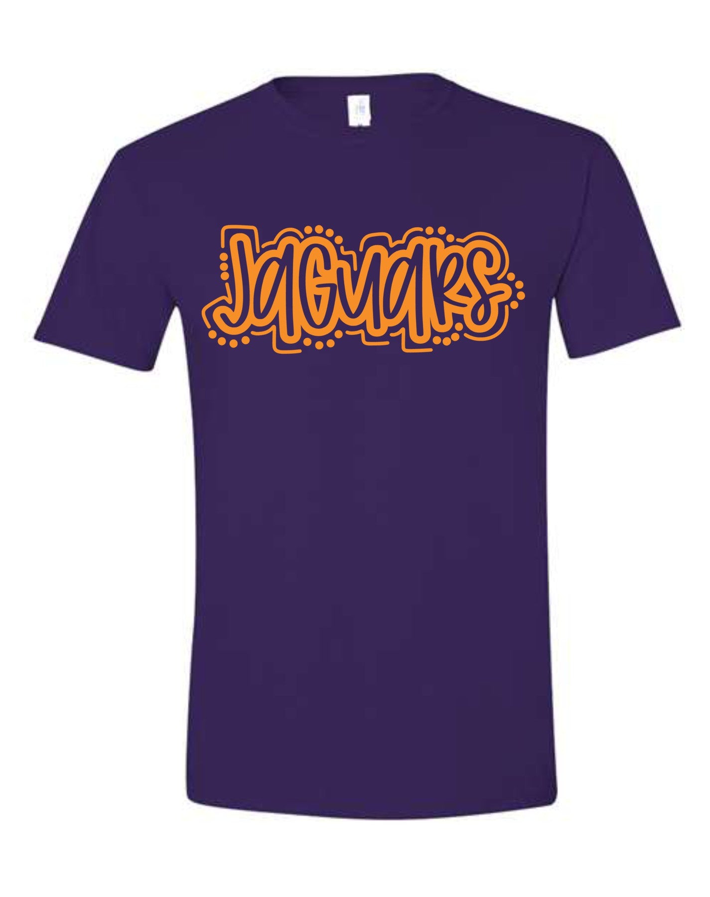 *Purple and Orange Jaguars T-shirt